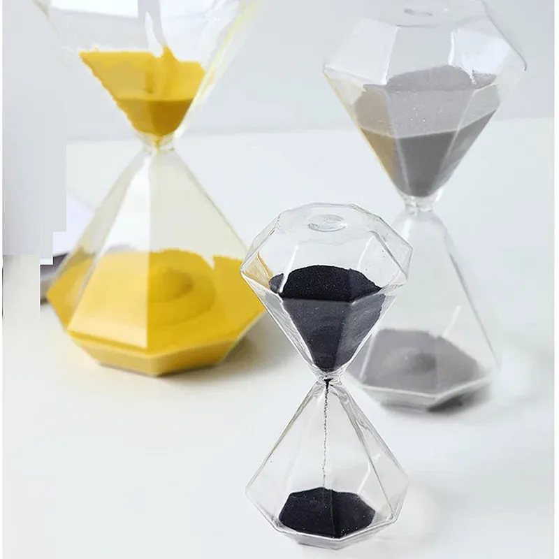 Frasco de vidrio de arenas de 30 minutos de alto borosilicato de suministro de fabricación de fábrica de China