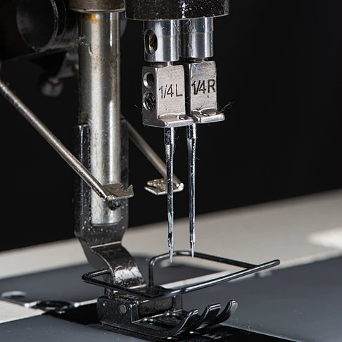 double needle lock stitch machine