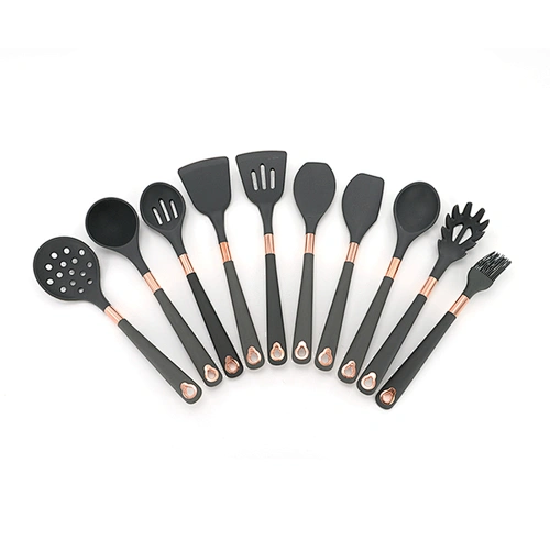10pcs Heat Resistant Non-Stick Silicone Cooking kitchenware Utensil