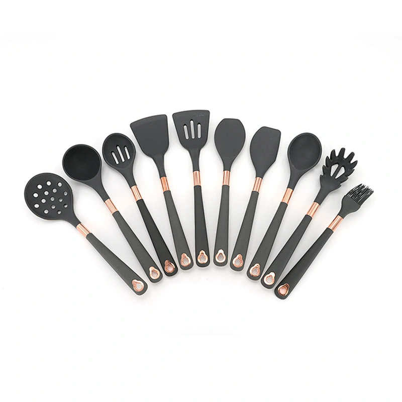 10pcs Heat Resistant Non-Stick Silicone Cooking kitchenware Utensil