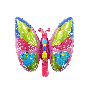 wholesale mini size animal  foil balloons for  Birthday Party Decorations Kids inflate Zebra cow lion tiger monkey foil balloons
