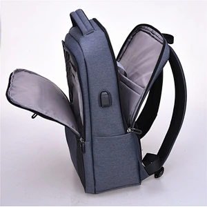 Business  backpack with USB charging port