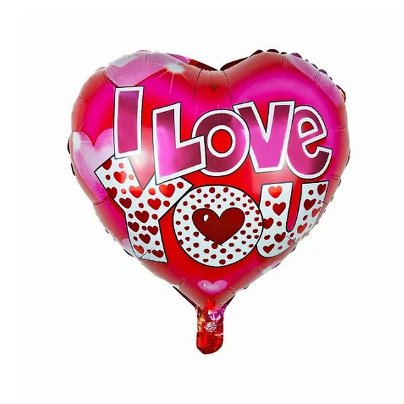 10pcs Love Heart Wedding Balloons Valentines Day Anniversary Party Decoration Inflatable I Love You Helium Balloon Gift Globos