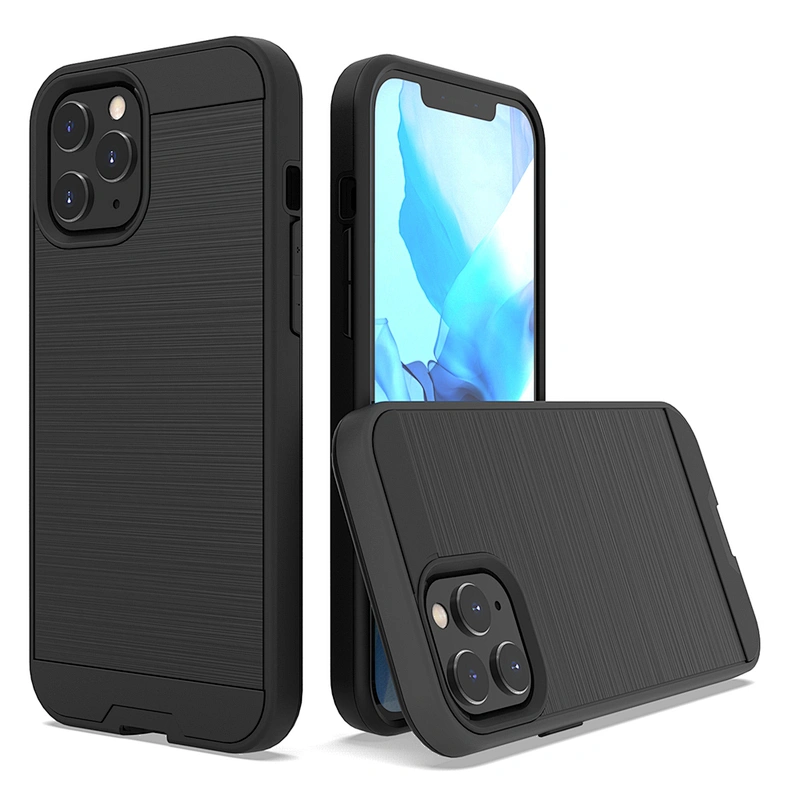 Phone Soft TPU Hard PC Combo Mobile Accessories Cell Case For Apple iPhone 11 Pro Max 12 Mini