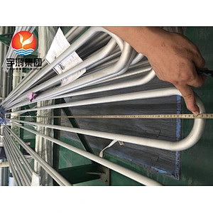 ASTM B444 Inconel 625 U bend Tube (UNS NO6625 , DIN 2.4856) Heat Exchanger Application
