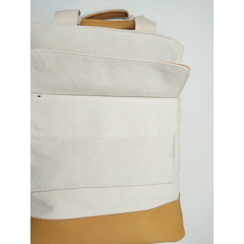 Tote crossbody shoulder canvas backpack classic canvas backpack high capacity school backpack