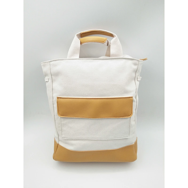 Tote crossbody shoulder canvas backpack classic canvas backpack high capacity school backpack