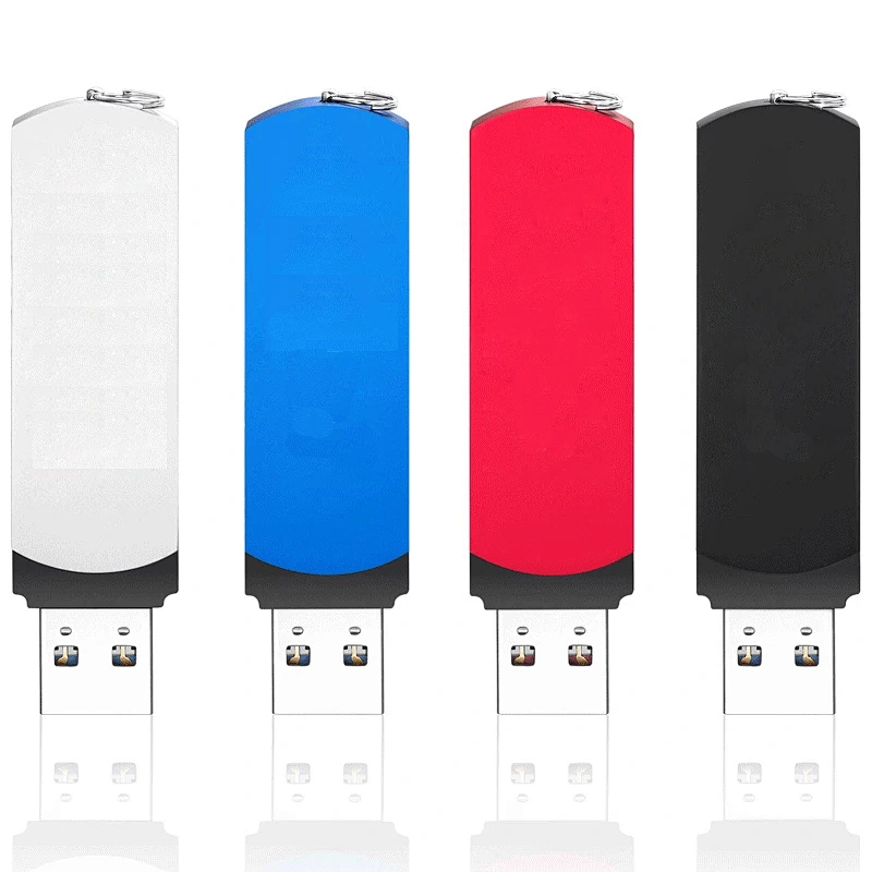 Free Spin Small Fast USB Flash Drive With Custom Logo Green Thumb Drive Portable Pen Drive