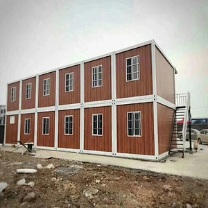 وحدات رخيصة الجاهزة مع منزل حاوية جدار زجاجي