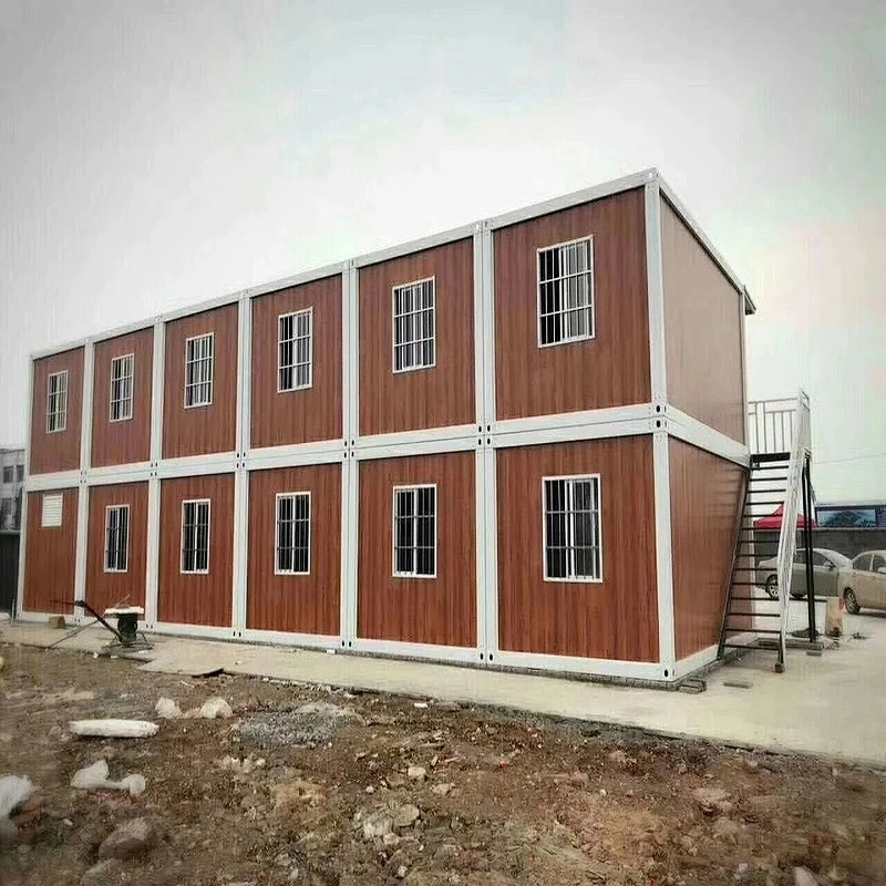 وحدات رخيصة الجاهزة مع منزل حاوية جدار زجاجي