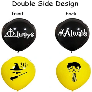 High quality Harry Potter latex balloon set theme magic wizard balloon party children's birthday decoration supplies