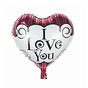 10pcs Love Heart Wedding Balloons Valentines Day Anniversary Party Decoration Inflatable I Love You Helium Balloon Gift Globos