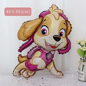 New design Cartoon foil helium Paw dog balloon kids birthday party decoration party supplies Hot sell Patrol