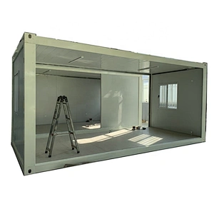 Casa prefabricada modular ligera de la estructura de acero de la construcción rápida