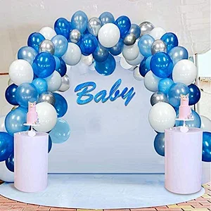 Blue Balloons Garland Arch Kit Set For Baby Shower Globos Birthday Party Wedding Decoration Balloons
