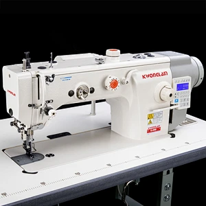 KL-6400D Long Arm Upper & Lower Feed With Thread Trimmer Lockstitch Walking Foot