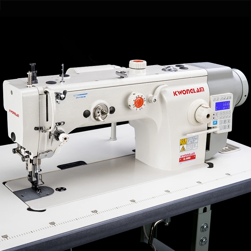 KL-6400D Long Arm Upper & Lower Feed With Thread Trimmer Lockstitch Walking Foot
