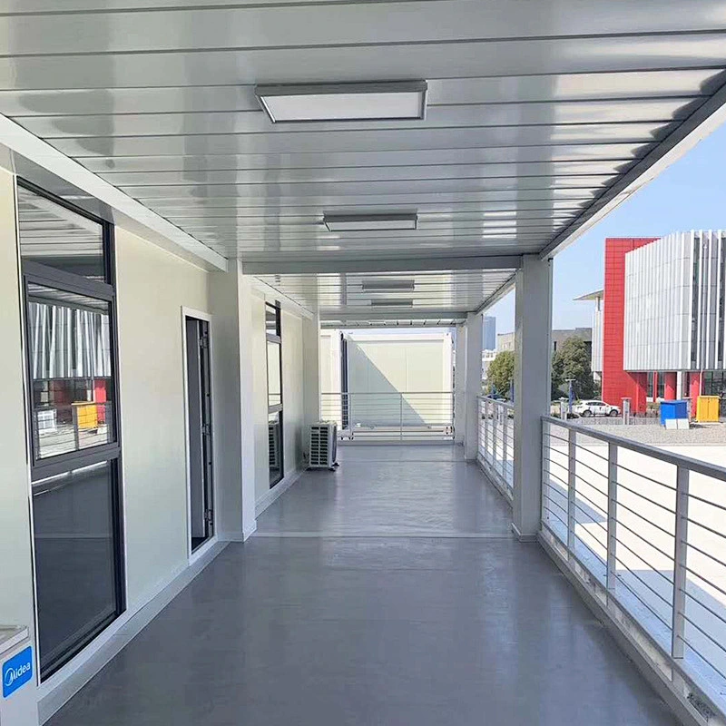 Aislamiento térmico fuerte Ensamble rápido Aspecto colorido para diferentes casas de contenedores para entornos