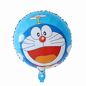 18 Inch Cartoon Pikachu Doraemon Helium Foil Balloon Kids Birthday Party Decoration Supplies