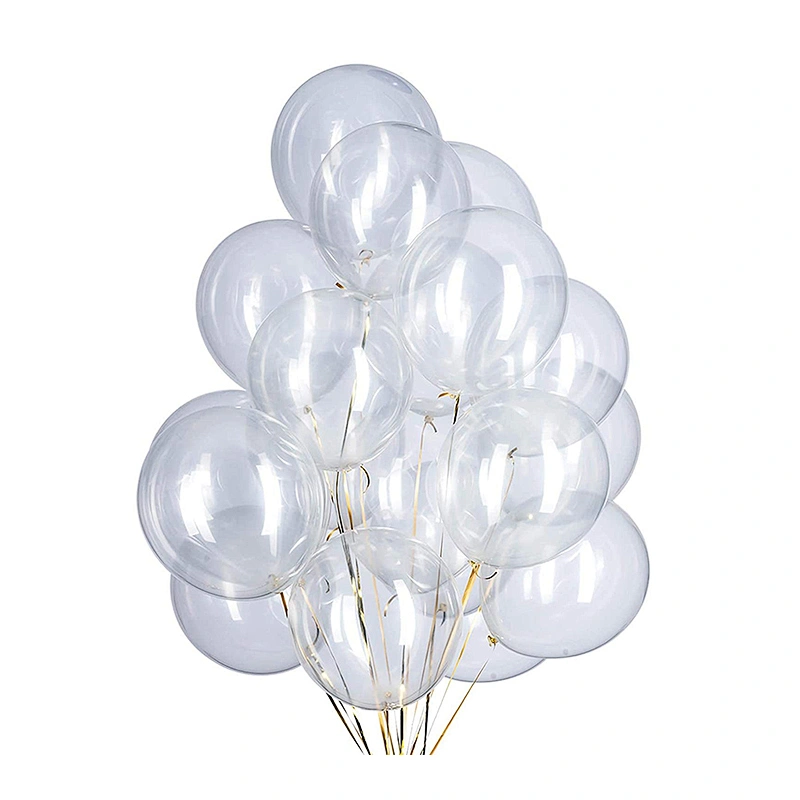 12 inch Clear Balloons Transparent Helium High Quality Clear Latex Balloons Party Decorations Supplies Globos