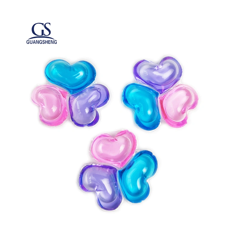 Capsule And Cleaner Detergent Pods Custom Oem Colorful Concentration Laundry Gel Beads