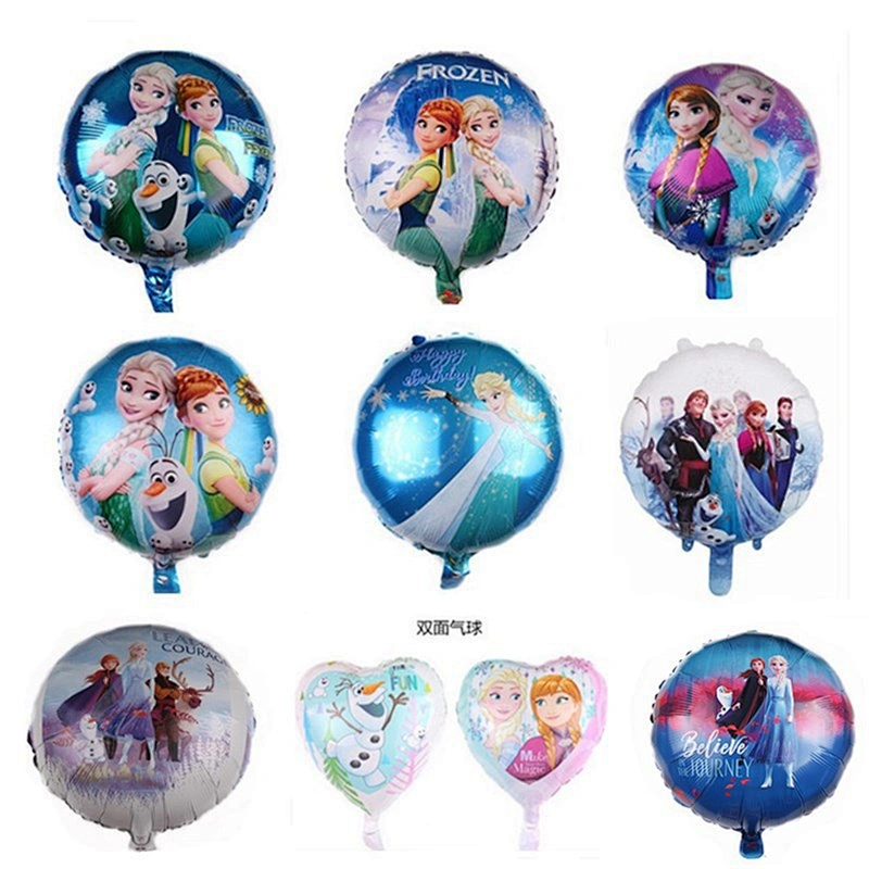 2021 hot sale high quality frozen foil balloons kids toy party decoration princes helium ballon