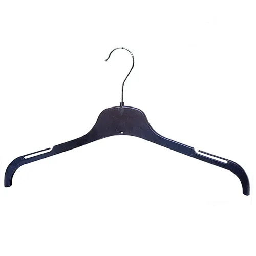 6003B-33 multifunctional plastic hanget thin suit hanger plastic clothes hanger with Metal Hook
