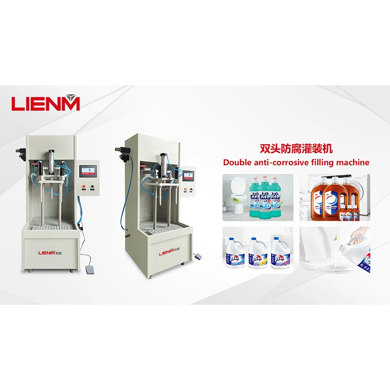 Semi-auto toilet Cleaner filler equipment Anti Corrosive liquid sanitizer Floor Cleaner Filling Machine Toilet Cleaner Filler