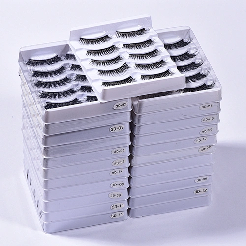 Factory Hot Sale 5Pairs False Eyelashes Natural Synthetic Eye Lashes Vendors For Eye Decoration