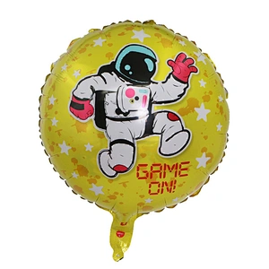 Outer Space Party Astronauts balloon Rocket Foil Balloons Cosmos Theme Party Boy Decor Favors helium globals