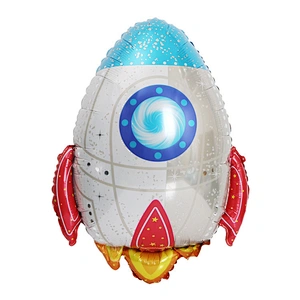 Outer Space Party Astronauts balloon Rocket Foil Balloons Cosmos Theme Party Boy Decor Favors helium globals