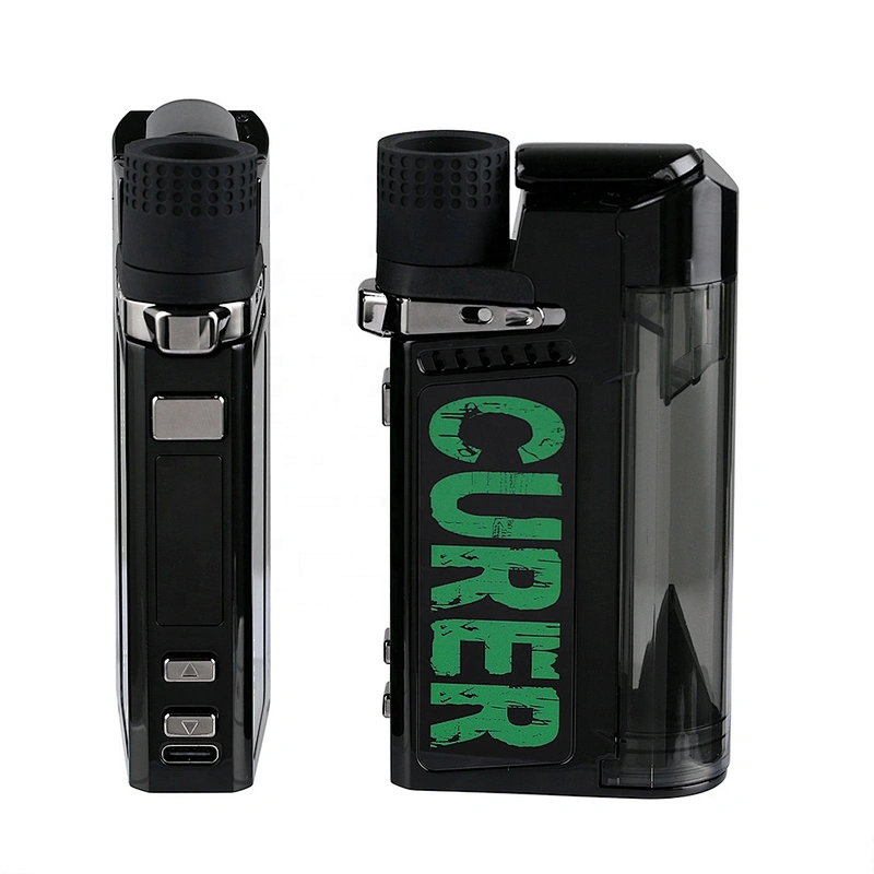 2021 newest dry herb vaporizer with water bong filter function 3 IN 1 vape pen 5 seconds heating time CURER kit