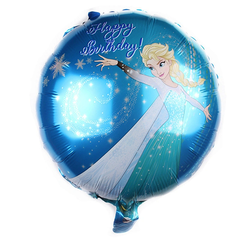2021 hot sale high quality frozen foil balloons kids toy party decoration princes helium ballon