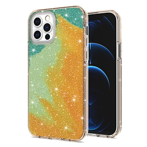 Luxury high relief custom printing glitter cell mobile phone cover case for IPhone 13 Pro Max 12S