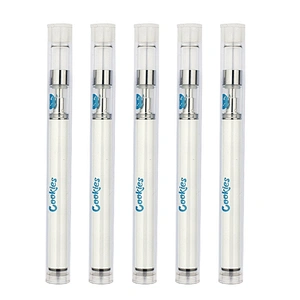 Disposable Vape Pen Accessories CBD 510 Vaping Battery 350  Pen Vertical Ceramic Coil with Cookies
