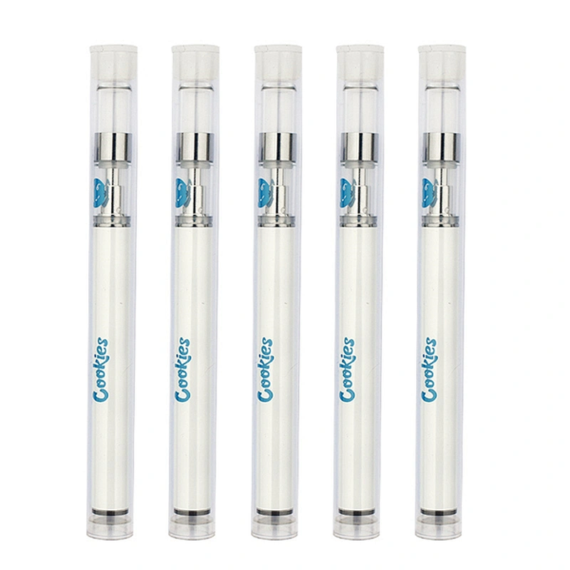 Disposable Vape Pen Accessories CBD 510 Vaping Battery 350  Pen Vertical Ceramic Coil with Cookies