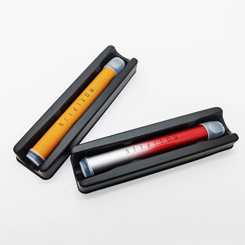 paper box with plastic insert for dispoable vape pen
