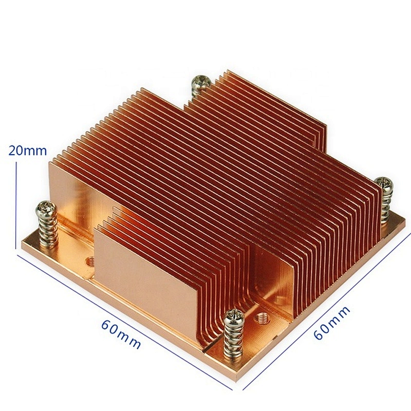 PGA988 PM989 industrial computer cpu cooler LED laser chip copper heat sink