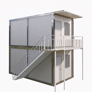 Resalte la casa prefabricada movible de la casa del envase del metal para los hogares de oficinas