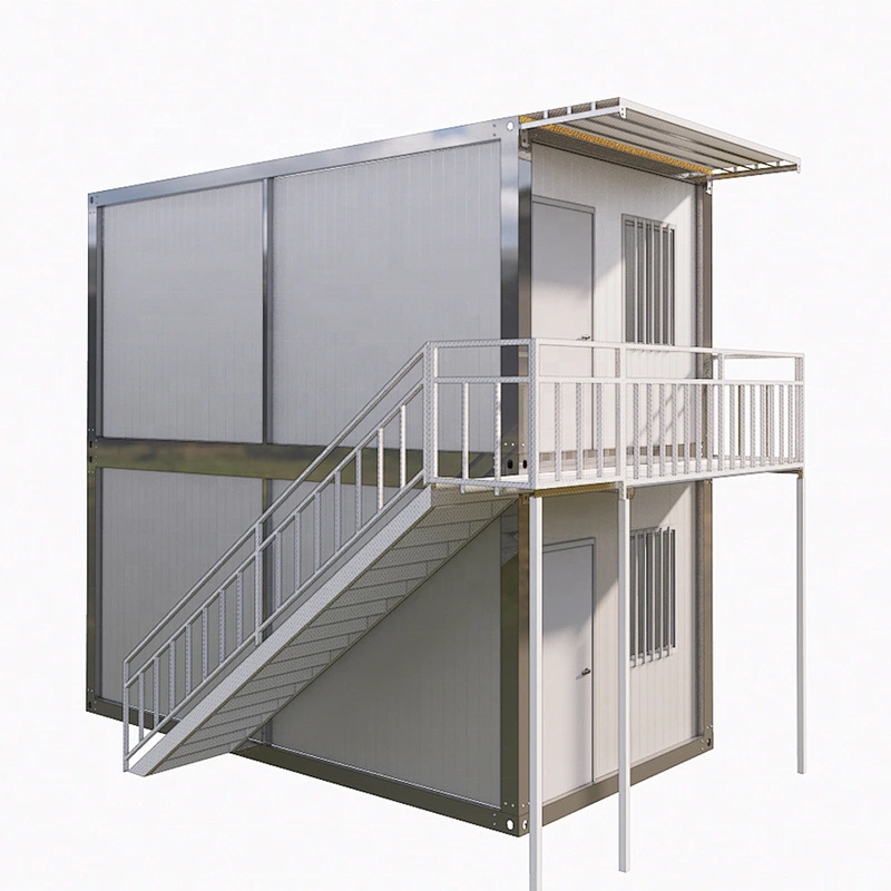 Resalte la casa prefabricada movible de la casa del envase del metal para los hogares de oficinas