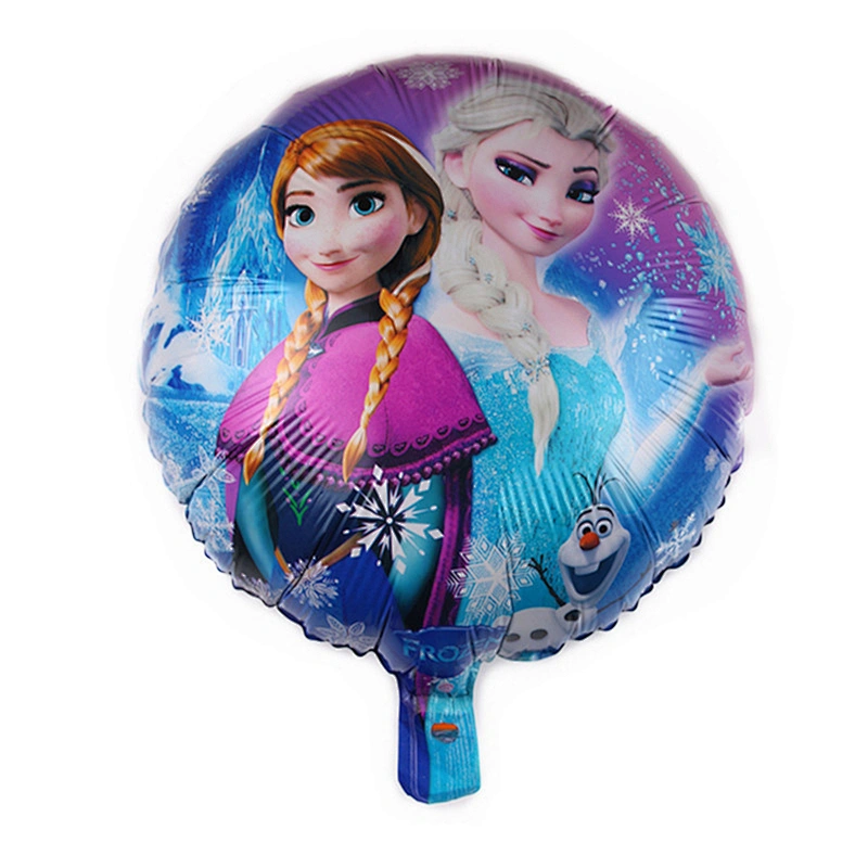2021 hot sale high quality frozen foil balloons kids toy party decoration princes helium ballon