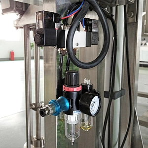 Movable Pneumatic Lifting Homogenizer Mixing Machine Small High Shear Homogenizer Machine for Small Business Machine