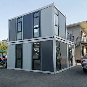 Lujo modificado para requisitos particulares Oficina modular prefabricada prefabricada fácil del envase de la instalación