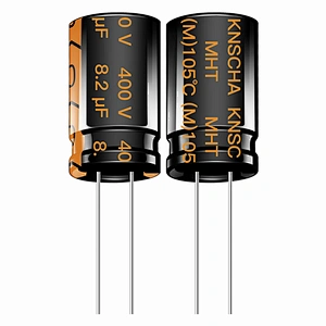 KNSCHA Radial Type Aluminum Electrolytic Capacitor 8.2UF 400V