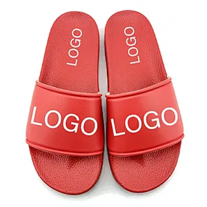 Greatshoe Custom Logo Unisex Slide Sandal Women PVC Slippers Fashion Shoes Men Sandal Slides Footwear slipper