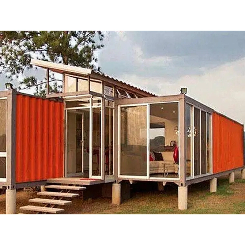 Casa modificada montada portátil modular prefabricada caliente del envase de la venta 2021