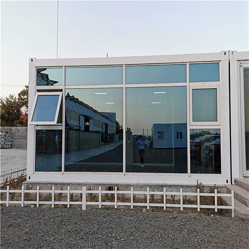 Casa contenedor de diseño de estructura de acero prefabricada