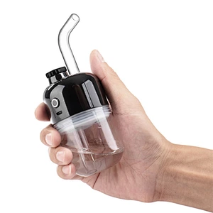 Concentrates Wax Vaporizer Dab Rig Big Capacity Battery Glass hookah Dab Rig bong E-nail