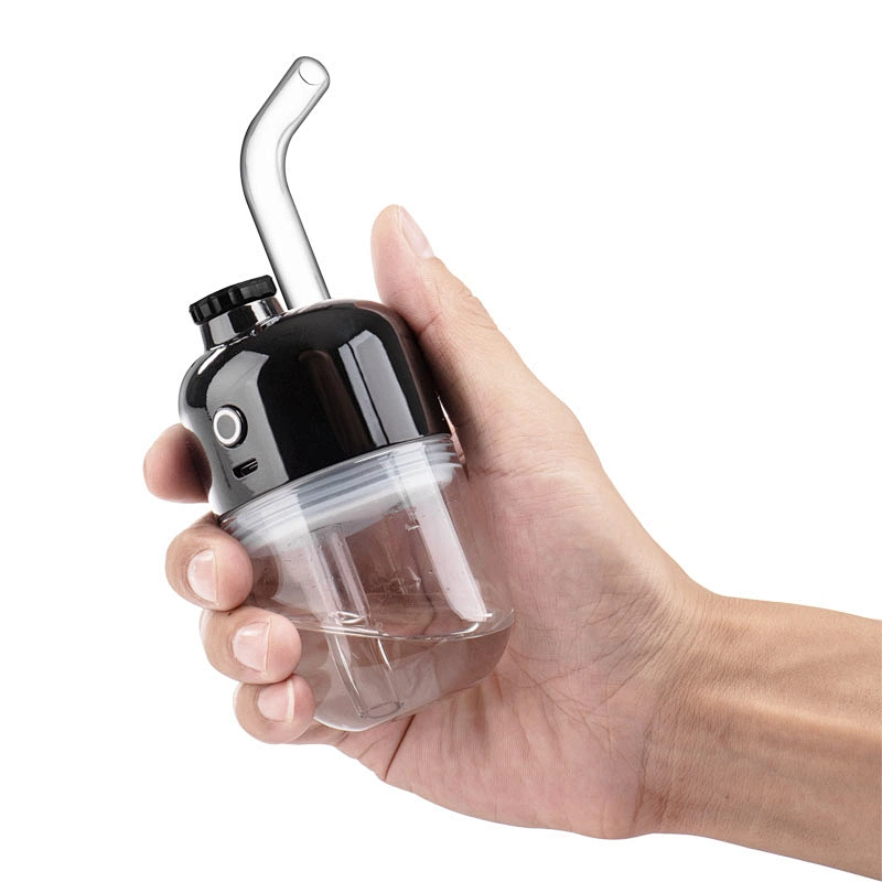 Concentrates Wax Vaporizer Dab Rig Big Capacity Battery Glass hookah Dab Rig bong E-nail