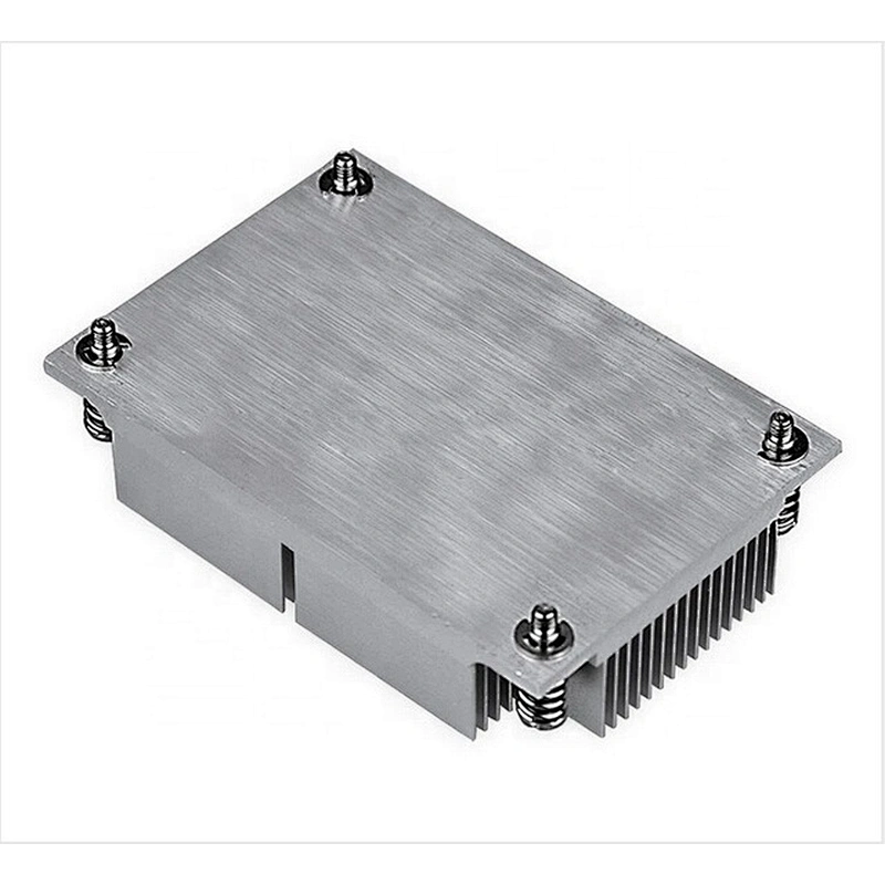 LGA 2011 skiving CPU passive Aluminum extrusion heatsink